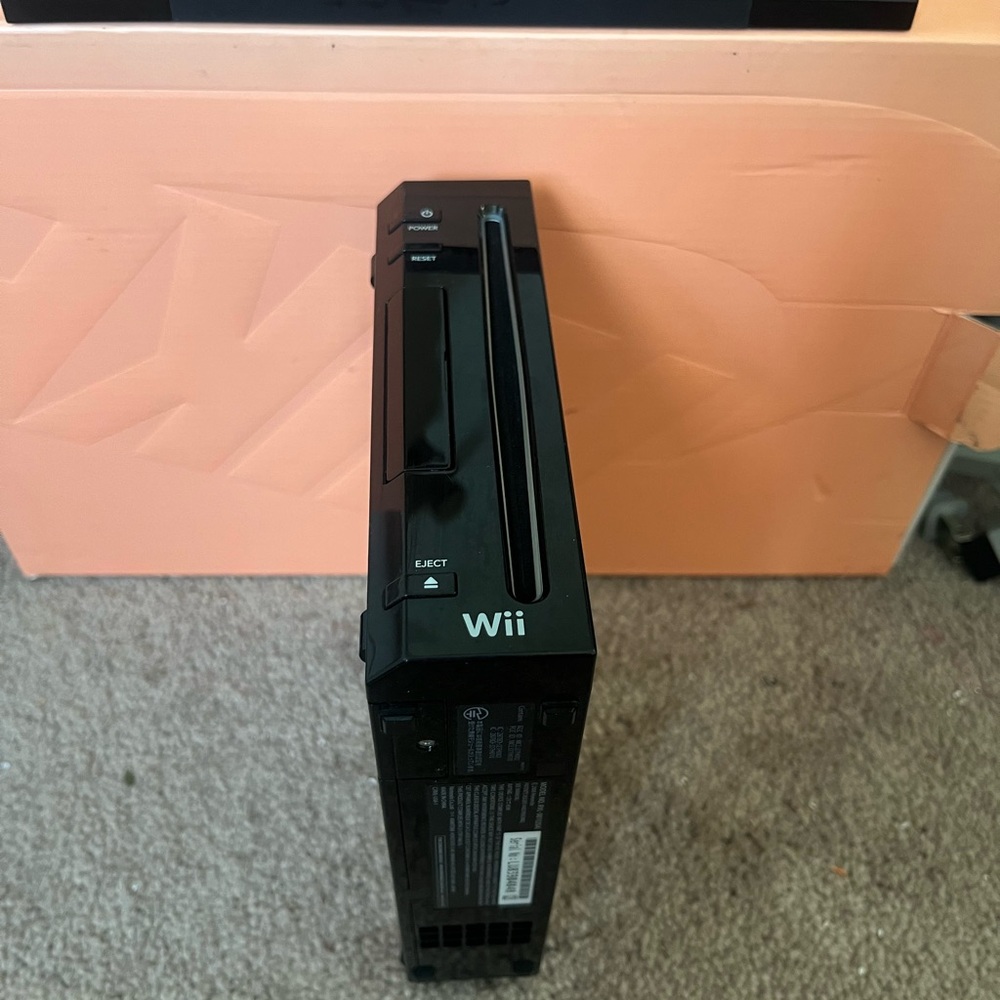 Black Wii Console